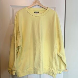 Daily Drills Yellow Women's Sweatshirt